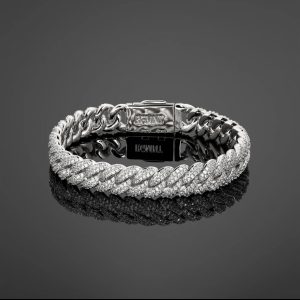 IMG-20251204-WA0170 Iced Cuban Bracelet 10mm - Silver RG362