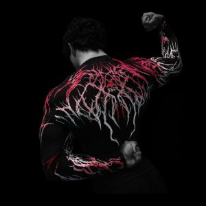 IMG-20260127-WA0028 Void Tech Soul Decay Longsleeve Compression Breathdivinity HEAVENLY RED MEN´S SEPT COLL