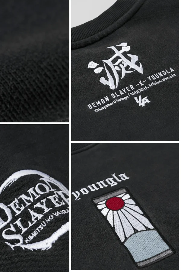 5196 5196 - Demon Slayer: Kimetsu no Yaiba - Crewnecks