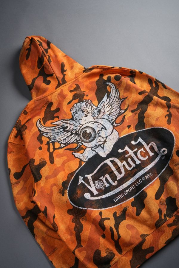 AAA00873_82e11b58-0b44-4c7d-944d-9f0489aefa0a Von Wild Unisex "Pierce" Hoodie in DSVD Orange Camo