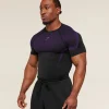 Onyx 5.0 Seamless T-Shirt-Black/Athletic Purple