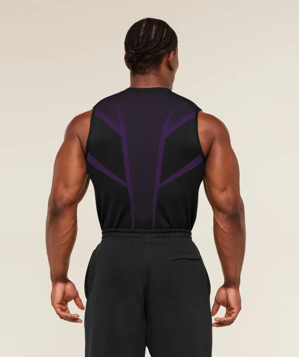 Onyx 5.0 Tank-Black/Athletic Purple