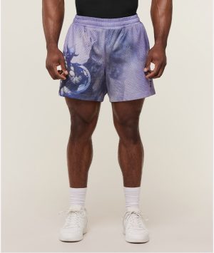POWER X FRAZETTA GRAPHIC SHORTS STEADY PURPLE