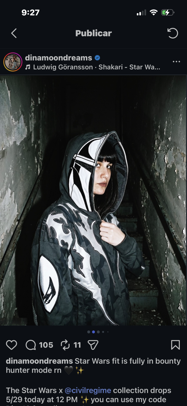 Mando Full Zip Up Hoodie in Vintage Ashes