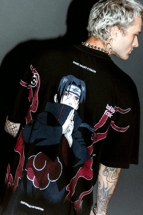 Will of Fire "Premium" Oversized Tee in Black