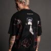 Will of Fire "Premium" Oversized Tee in Black