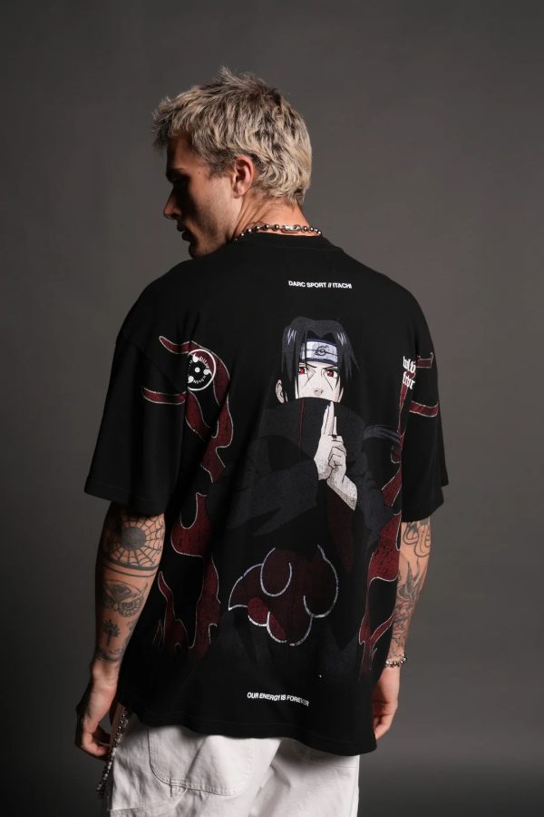 Will of Fire "Premium" Oversized Tee in Black