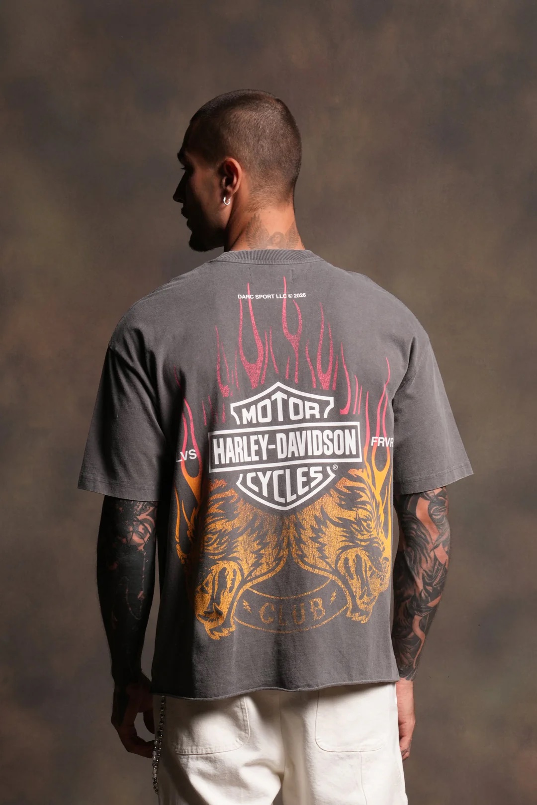 【Ｍ】Rising Sun Grunge Mid Length Raw Hem Rising Sun Grunge Mid Length Raw Hem Tee in Slate Gray – X SHOP