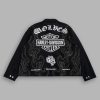 H-D Wolves Inferno Ls Vince Shirt in Black