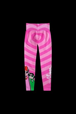 Powerpuff Girls Kelly Seamless Leggings in Powerpuff Girls Wash